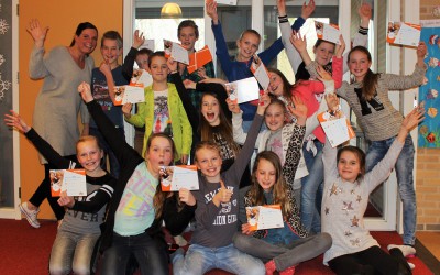 Typediploma gehaald! Gefeliciteerd!