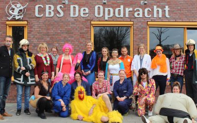 Feest op 21 april.