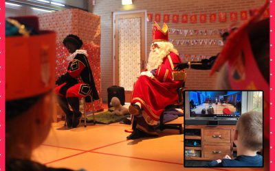 Sint en Pieten in de live stream!