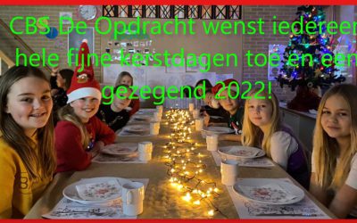 Wij wensen u fijne feestdagen!